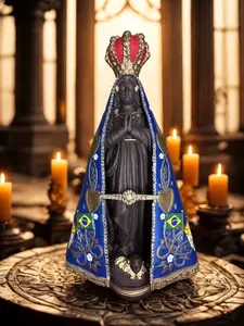 Our Lady Aparecida / Nossa Senhora Aparecida (11 inches tall)
