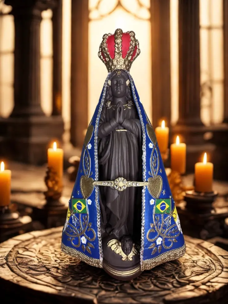 Our Lady Aparecida / Nossa Senhora Aparecida (11 inches tall)