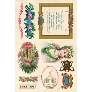 Rabbit’s Round Beltane Collage Sheet 1