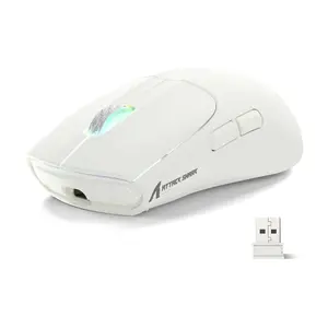 ATTACK SHARK X5 RGB Gaming Mouse, Ultralight Tri-mode 2.4GHz/USB-C Wired/Bluetooth-compatible Mouse, Computer Mouse Suitable for Office