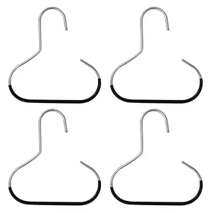 6 Counts Hat Organizer,Luxury Cap Display Stand ,2-in-1 Hat & Scarf Holder: Stainless Steel + Counting Tech