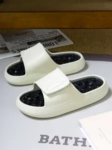 Mens Summer Acupressure Slippers Couples Massage Flip Flops Comfortable Foot Relief