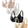 Maternity's Solid Adjustable Strap Bra, Casual Comfortable Breathable Bra for All Seasons, Maternity Lingerie for Daily Wear, Bra Pack