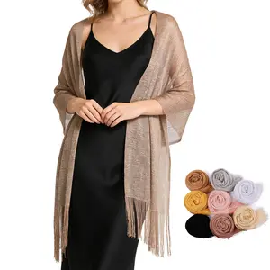 Women's Sparkle Shawls and Wraps for Party Dresses