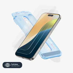 FLOLAB ONETIME NanoArmour 2-Pack Ultra Clear Screen Protector – iPhone 16 Series