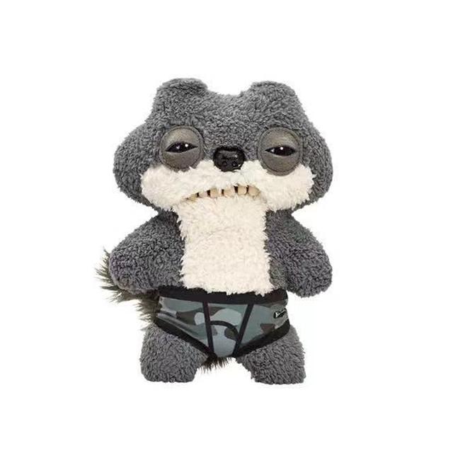 22cm Fuggler Funny Ugly Monster Plush – Soft Teeth Creature Doll, Underpants Series Style, Cute Cartoon Figure Toy for Kids Birthday Gifts