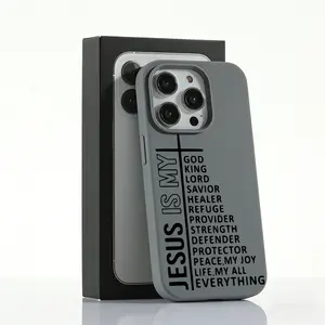 Christian Jesus Cross Phone Case| Large Hole Cover for iPhone 17 Pro Max 16 15 14 13 12 11 Plus Air Pro| Perfect Holiday Gift or Personal Use