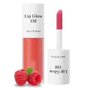 Natural Extract Lip Glow Oil - Transfer-Resistant Nourishing, Subtle Plump Shine for Daily Commutes & Dinner Dates
