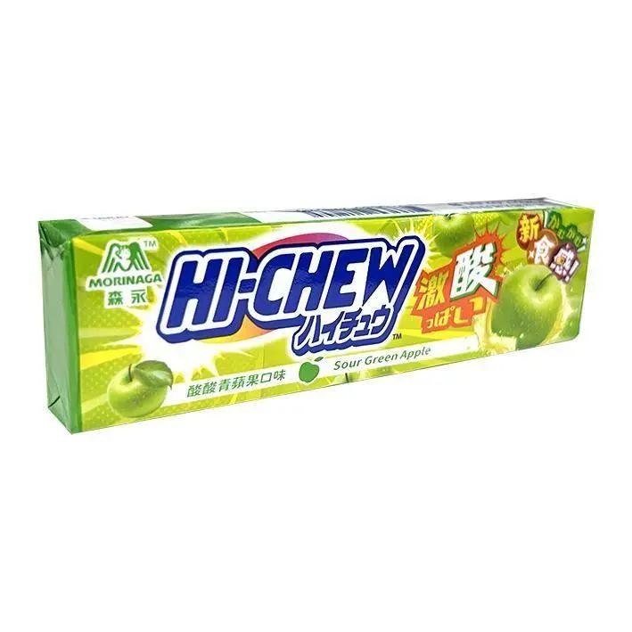 Global TastemakerHi Chew Taiwan Sour Green Apple Gum 15 ct Tray Copy
