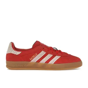 adidas Women's Gazelle Indoor Better Scarlet Wonder White Gum, from StockX