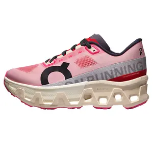 On Cloudmonster Hyper Women's Low-Top Training Running Shoes in Pink, Breathable and Comfortable Trending Shoes, House White Official Shoes to Get / Maison Mihara