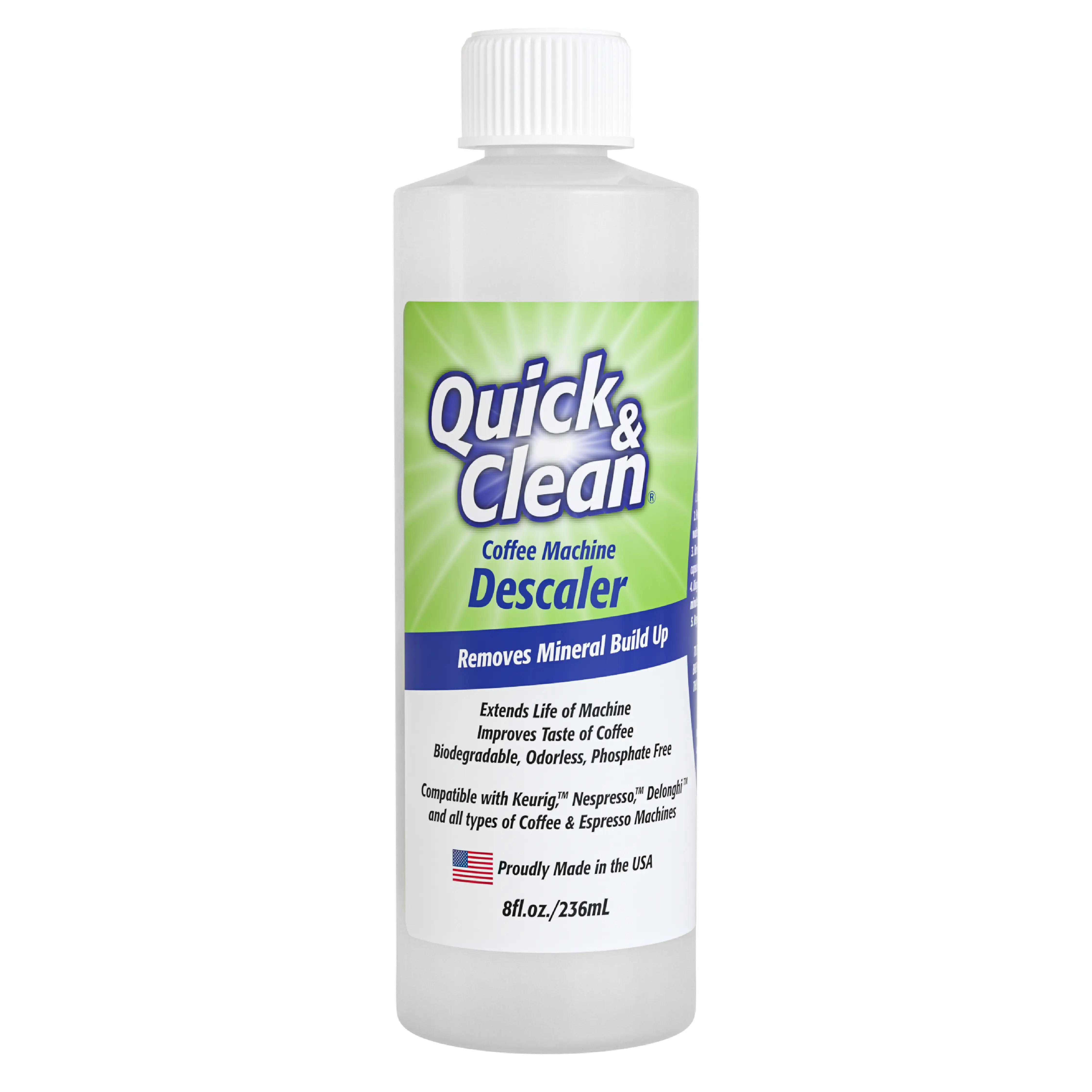 Quick & Clean Coffee Machine Descaler Removes Mineral Build in Coffee Machine Household