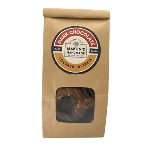 Hand-Dipped Dark Chocolate Pretzels - Delicious Snack for Any Occasion