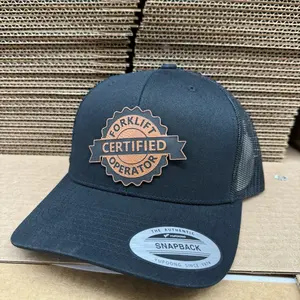 Certified forklift operator hats