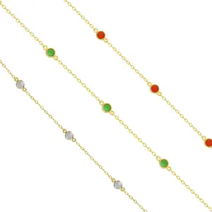 EVRY JEWELS Gold or Silver Plated Women's Hypoallergenic Starlight Bracelet