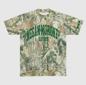 Megan Moroney Camo Shirt, Lucky Vintage Camo Country Music Tee, Cloud 9 3d shirt, 3D Graphic T-Shirt, Realistic Print Tee, Unisex Streetwear Style over print