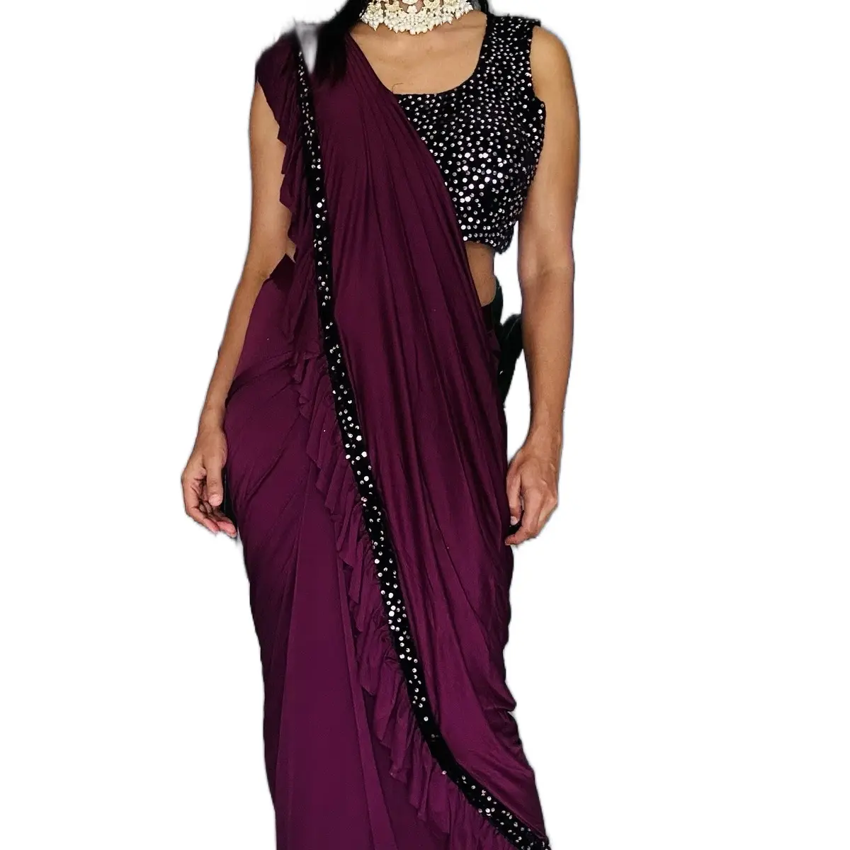 One minute Saree/ Prestitched Saree