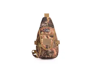 Outdoor Tactical Chest Sling Bag 3.6L Waterproof 1000D Oxford Utility Pack - Maple Leaf
