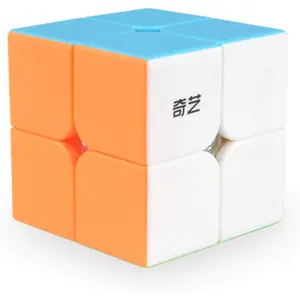 Qidi Speed Cube 2x2- Stickerless Magic Cube 2x2x2 Puzzles Toys (50mm), The Most Educational Toy to Improve Concentration.