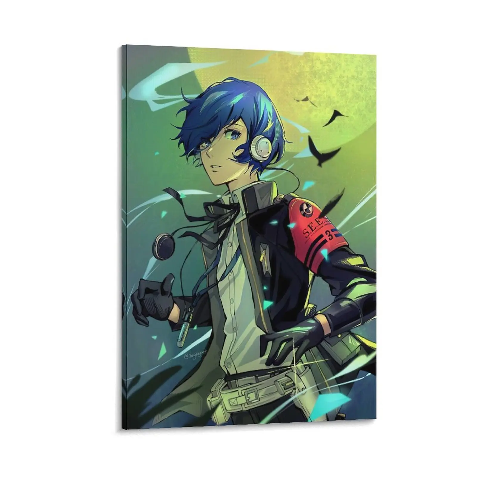 Persona Game Canvas Poster, A Gift for Game Enthusiasts Canvas Poster Bedroom Decor Sports Landscape Office Room Decor Gift.. Frames Ornaments Wall Artistic Decoration Photo