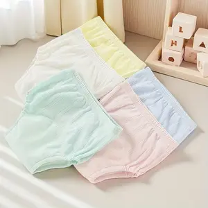 Baby Training Pants Set of 5, Breathable Elastic Waistband, Comfort Fit, Cute Infant Clothing for 1-3 Years, Potty Training Underwear, Toddler Training Underwear, Perfect Gift for New Parents