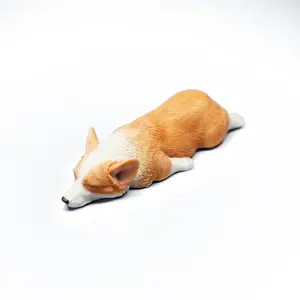 JXK Studio corgi Statue Series Durable Polyresin with Intricate Details
