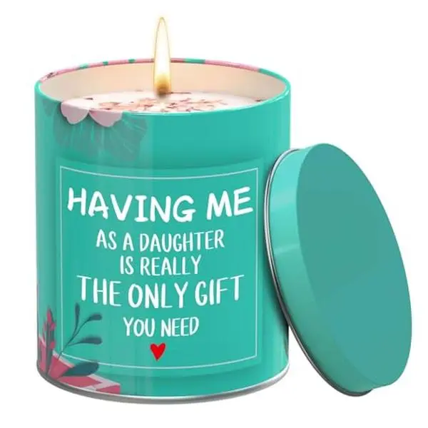 Mothers Day Gifts from Daughter,Birthday Gifts for Mom,Christmas Stocking Stuffers,Galentines Day Gift,Funny Gift Ideas for Mom-Scented Candles