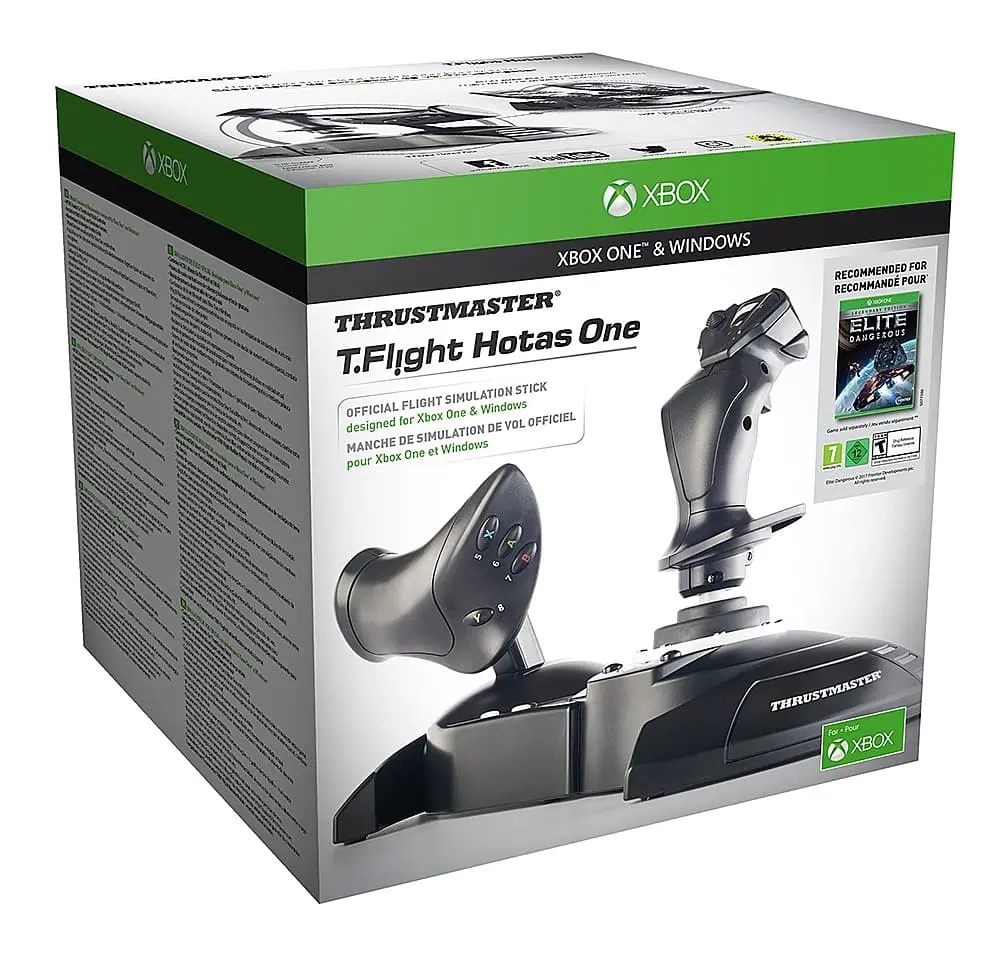 Thrustmaster - T-Flight Hotas One Joystick for Xbox Series XS, Xbox One, Windows - Black
