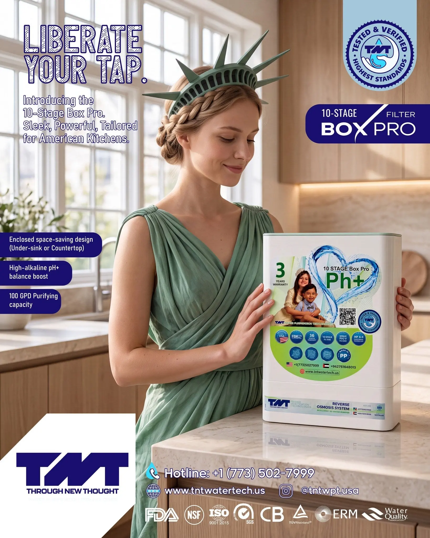 TNT Premium 10-Stage Box Pro RO System
