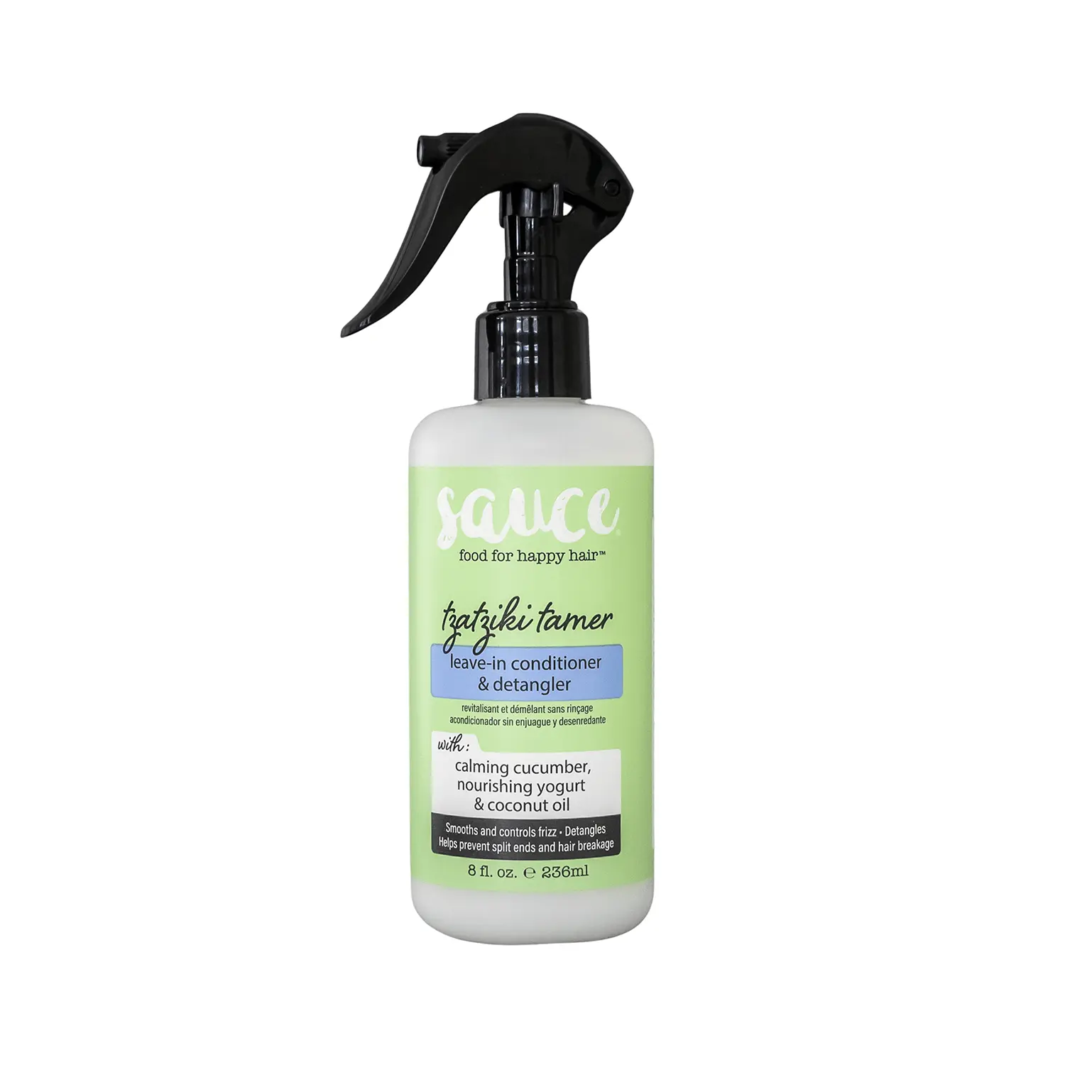 Sauce Beauty Tzatziki Taming Spray LeaveIn Conditioner and Detangler Sauce Beauty Tzatziki Taming Spray LeaveIn Conditioner and Detangler