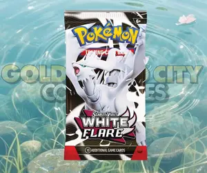 White Flare Stack Up! Premium Booster Pack Scarlet Violet Edition