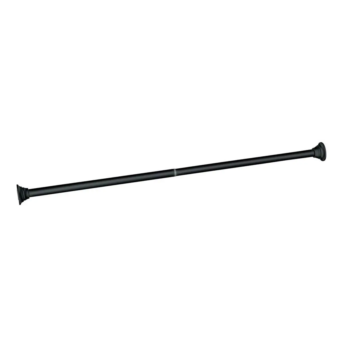Moen TR1000BL 44 in. to 72 in. Tension Shower Rod - Matte Black Finish