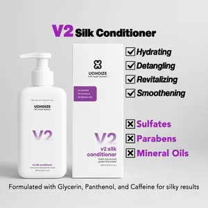 UCHOIZE V2 Silk Conditioner – 280ml Hydrating & Nourishing Hair Conditioner with Panthenol, Hyaluronic Acid & Ginger Extract – Lightweight Citrus & Green Tea Scent – Softens, Protects & Repairs Hair – Ideal for Dry, Frizzy & Damaged Hair