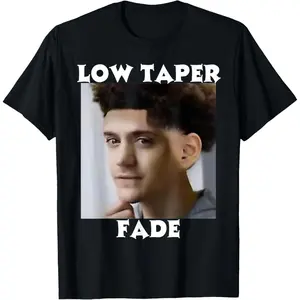 Low Taper Fade Funny T-Shirt