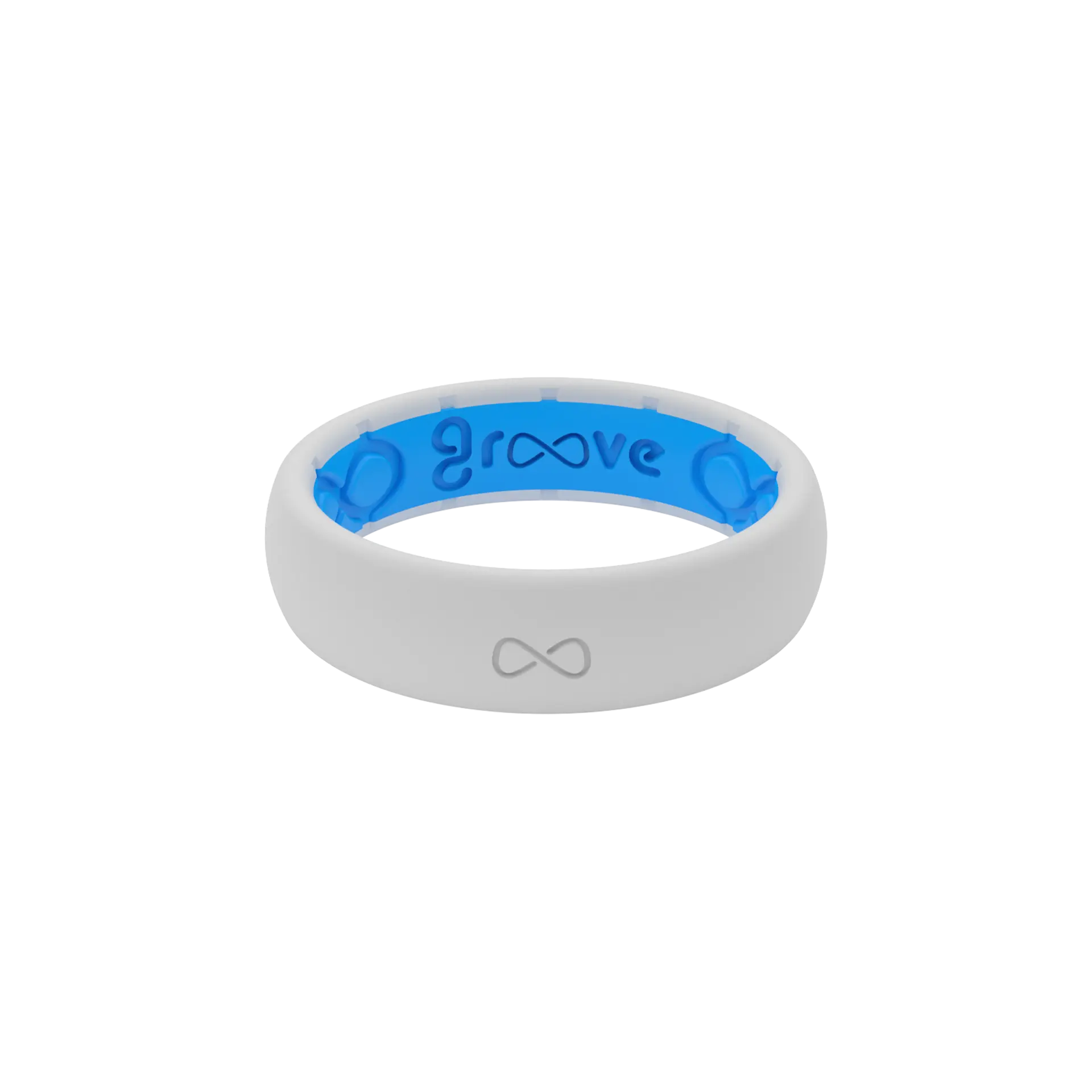 Solid Snow Thin Ring Solid Snow Thin Ring
