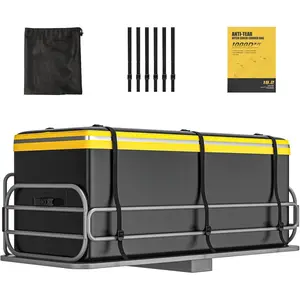 Hitch Cargo Carrier Bag   Hitch 18.2 Cubic  58.5" x 22" x 25" Hitch Cargo Bag Include 6 Reinforced Straps for  Pickup   with Storage Bag