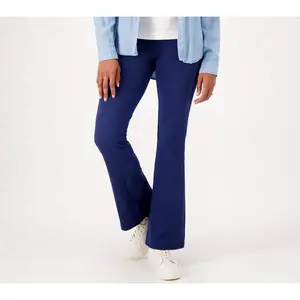 Belle Body by Kim Gravel Petite Athletic Flare Pants