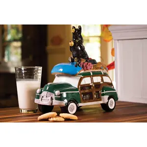 Going Camping Bears Cookie Jar