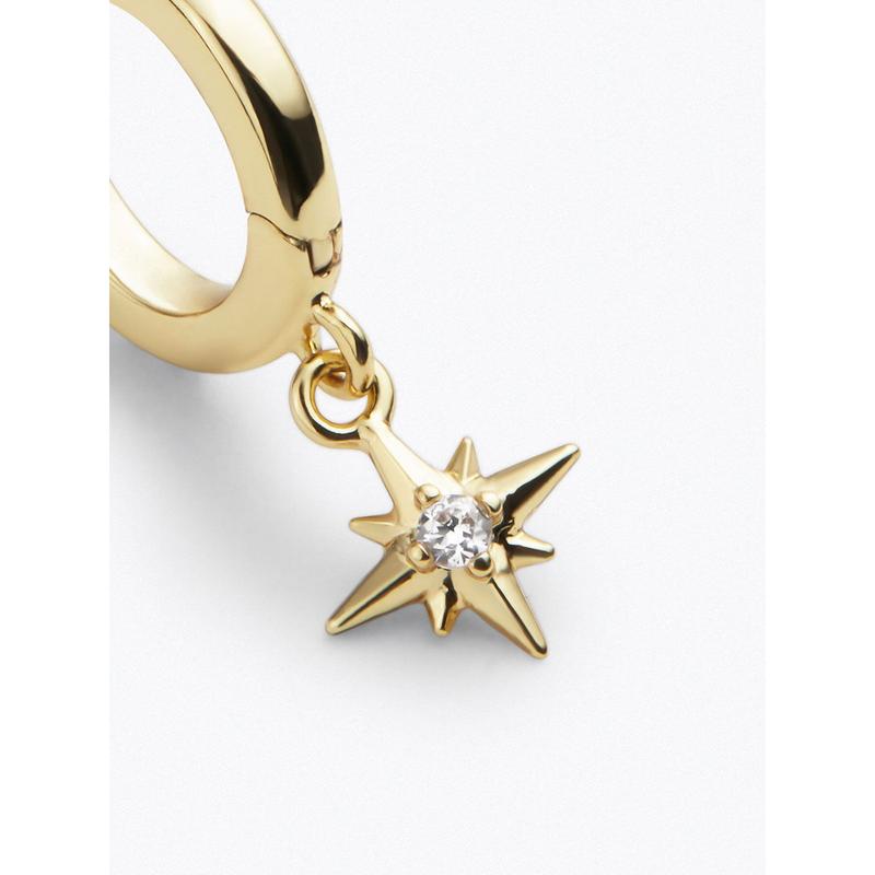 Star Hoop Earrings - Oshi
