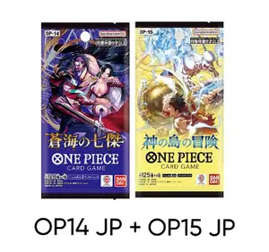 2 PACKS OF Japanese OP14 + OP15