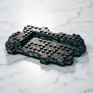 Rockery Base Plate F01 MOC Building Blocks, DIY Scenery Model Accessory, Landscape Display Base, Compatible with Most Minifigures, Creative Educational Construction Toy, Ideal Gift for Kids & Building Blocks Enthusiasts