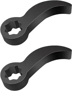 2Pcs pry bar wrench adapter，1/2"alf Shaft Pry Bar Wrench Adaptor Head，Half Shaft Removal Car Repairing Tools for Fits1/2 Ratchet Tight Spaces