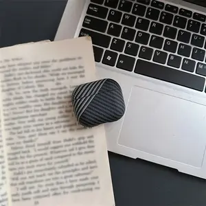 Carbon Fiber Color Striped Suitable for Airpods Pro Headphone Case Airpods4/3 Third Generation Apple Headphone Shell AirPods1/2 No Cover Pro2 Second Generation Headphone Box Headphone Accessories Protection