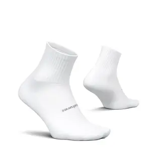 Feetures High Performance Max Cushion Quarter Plus Sock for Women & Men - Moisture-Wicking Athletic Socks