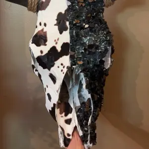 Handmade cow skull