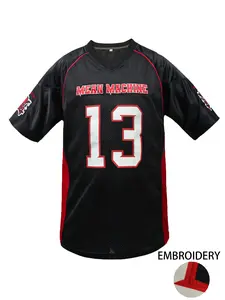 Men's #18 Paul Crewe Mean Machine The Longest Yard Movie American Football Classic Throwback Stylish Jersey Stitched Sports Jersey