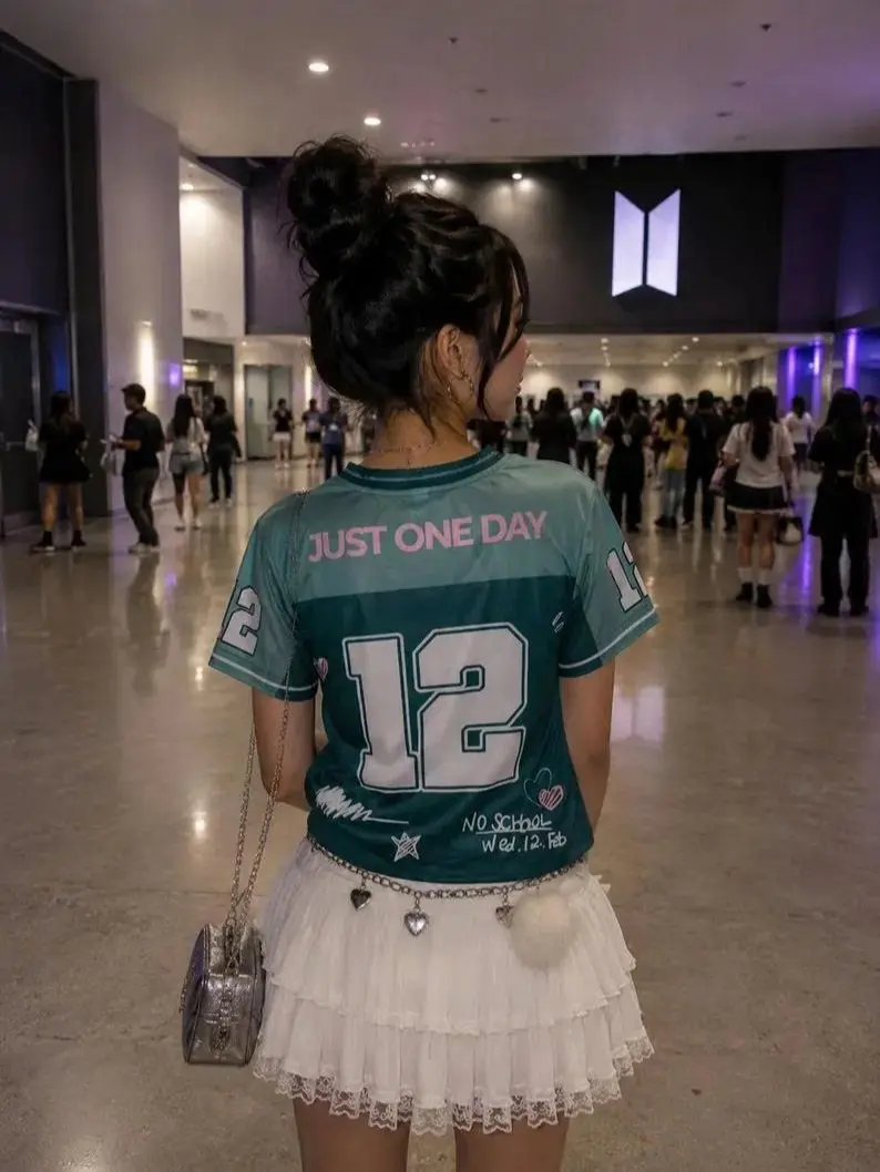 Bangtan Jersey Tricot Shirt Skool Luv Affair Just One Day⎮ BANGTAN WORLD TOUR 'ARIRANG'