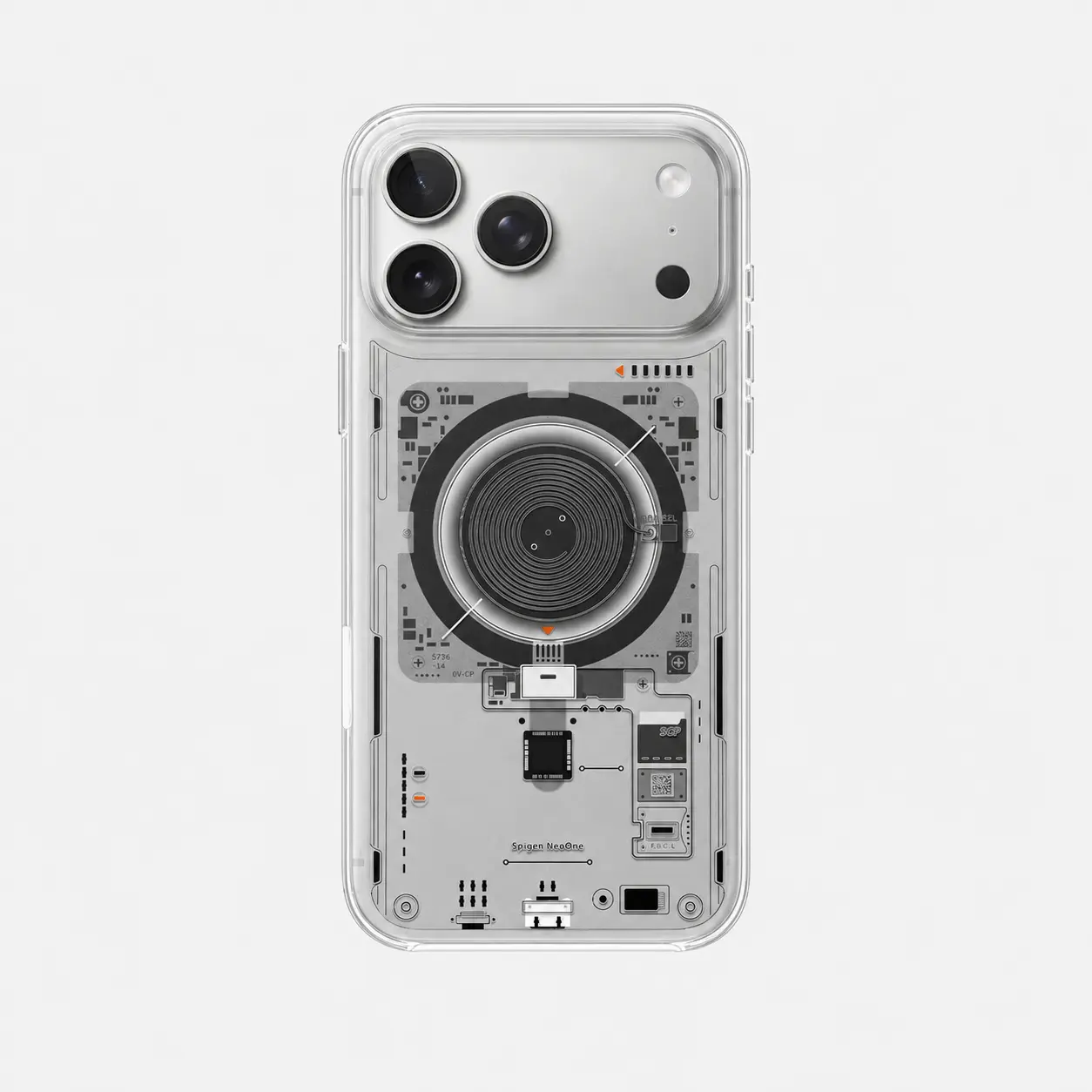 Ultra Hybrid Neo MagSafe Smartphone Case - 0 Shockproof, Transparent, Slim, Anti-Scratch Futuristic Tech Armor Cover for iPhone 11-17 Plus/ProMax, Samsung Galaxy S22-S26 Plus/Ultra, Handheld Cellphone Wireless Accessory