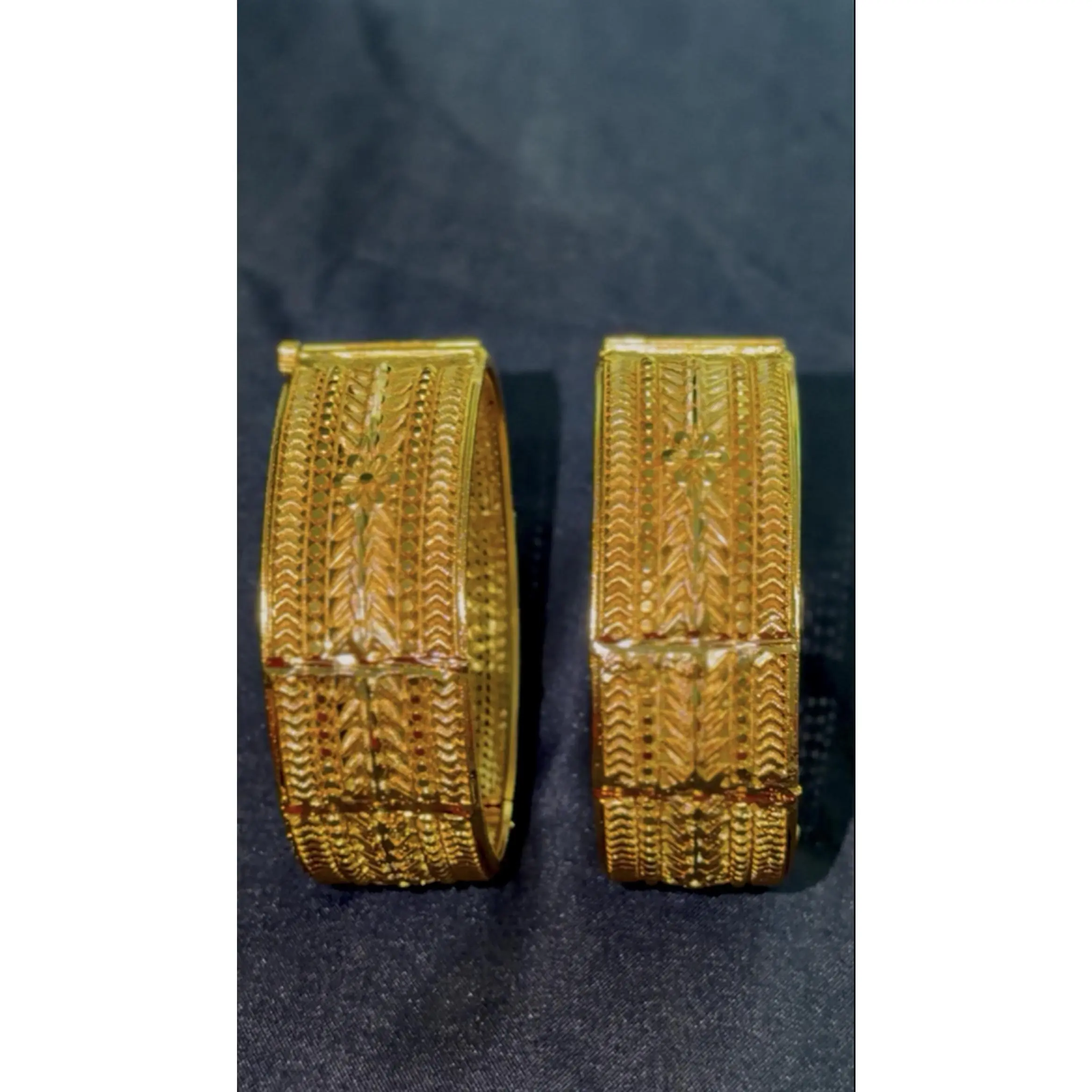 Gold Plated Bangles - Elegant and Stylish Jewelry for Women