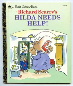 USED-Hilda Needs Help! (Little Golden Book) by Golden Books Publishing Company (Hardcover)